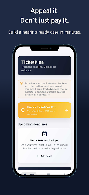 TicketPlea: Parking Appeal Screenshot 0