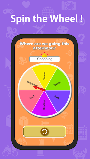 Spin The Wheel Random Decision Screenshot 0