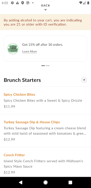 Midtown & 3rd Restaurant Screenshot 2