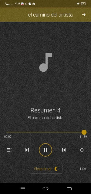El camino del artista PDF MP3 Screenshot 0