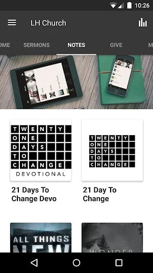 Lighthouse Church App Screenshot 2