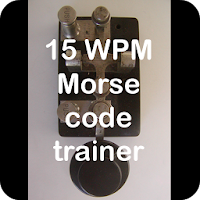 15 WPM Amateur ham radio CW Morse code trainer