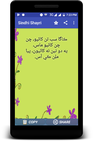 Sindhi Shayri -  سنڌي پرهيز Screenshot 2