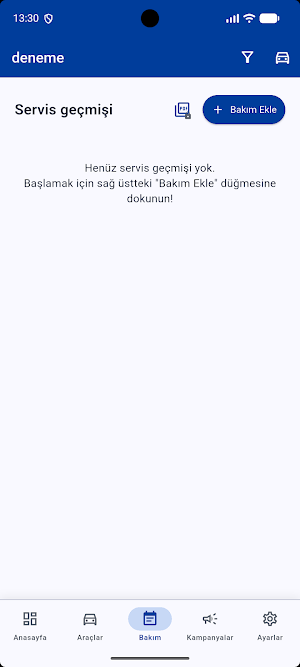 Araç Bakım / Vehicle Tracker Screenshot 2