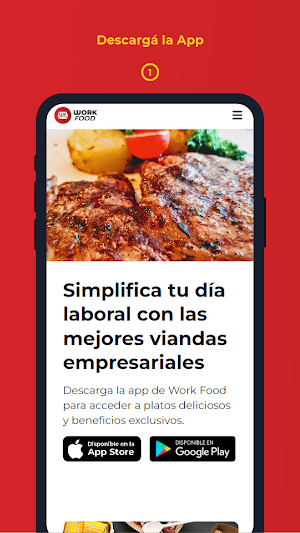 Work Food Screenshot 2