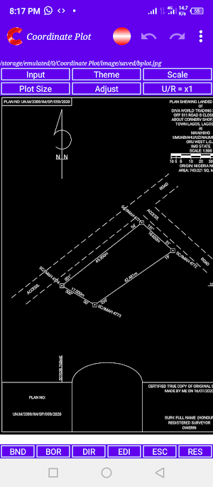 Coordinate Plot (compact) Screenshot 0