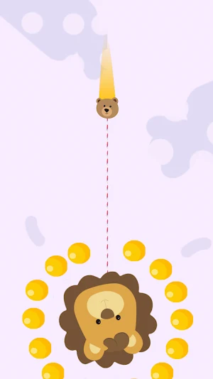 Cute Bear Fly - Gravity Game Screenshot 2