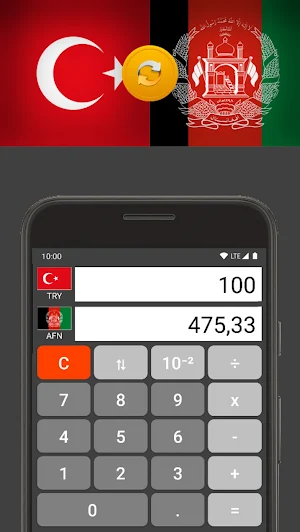 Turkish Lira / Afghan Afghani Screenshot 0