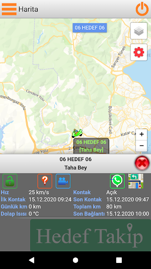 Hedef Araç Takip Screenshot 2