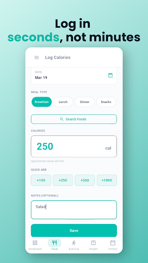 CalTrako - Calorie Tracker Screenshot 2
