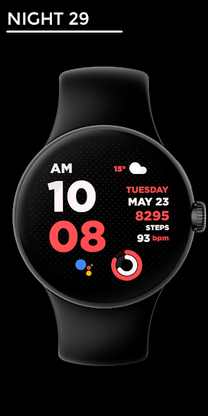 Night 29 - watch face Screenshot 0