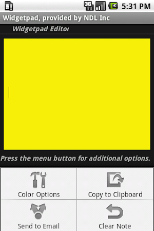 Widgetpad Screenshot 3