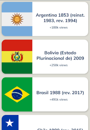 Constituciones del Mundo Screenshot 2