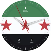 Syria Flag - Watch Face