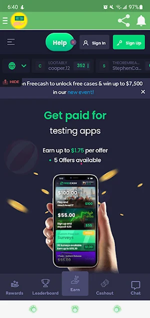 CASHABLE Screenshot 1