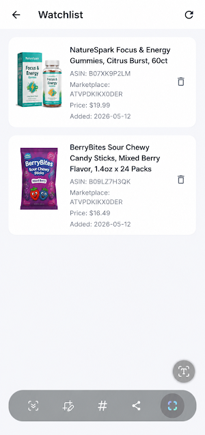 Amazon Radar Screenshot 2