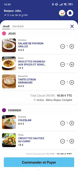 Mon Déj' au Bureau Screenshot 2