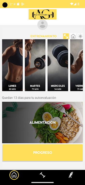 AG FITNESS QRO Screenshot 0