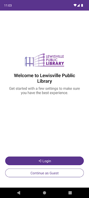 Lewisville Public Library Screenshot 0
