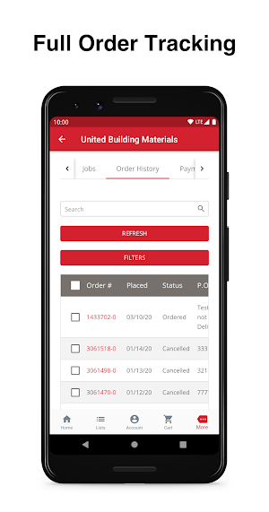 United Building Materials Screenshot 2