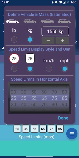 Kinetic Speedometer:Feel Speed Screenshot 2