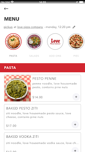 LOVE PIZZA COMPANY Screenshot 2