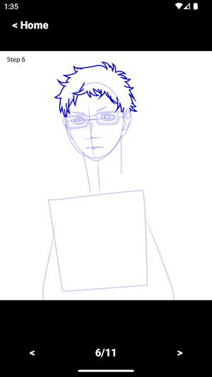 How to Draw Haikyuu Anime Screenshot 3
