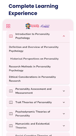 Personality Psychology Screenshot 3
