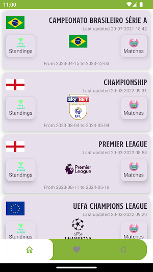 Foot-Stats: Football Companion Screenshot 0