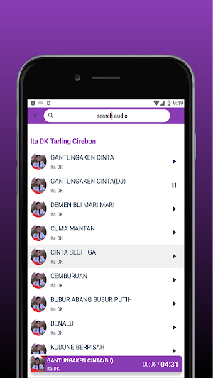 Lagu Tarling Ita Dk Offline Screenshot 1