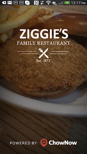 Ziggie's Family Restaurant Screenshot 0