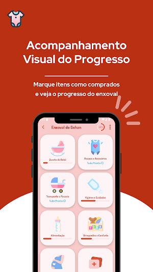 Vem Bebê: Lista de Enxoval Screenshot 2