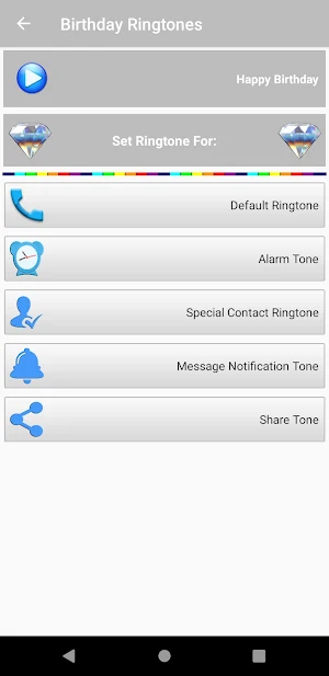 Birthday Ringtones Screenshot 2