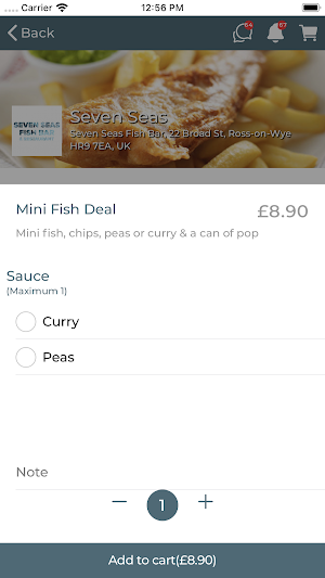Seven Seas Fish and Chips Screenshot 2