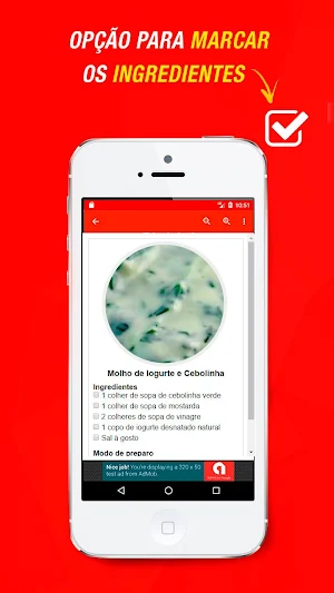 Receitas de Iogurte Screenshot 1