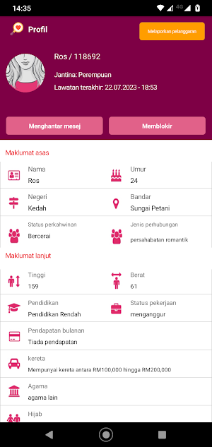 Malaysian Dating Malay Singles Screenshot 1