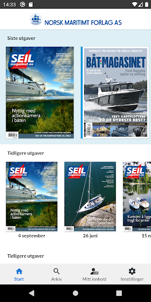 Båtmagasinet – SEILmagasinet Screenshot 0
