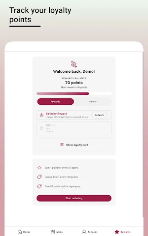 Bagels and Brew App Screenshot 3