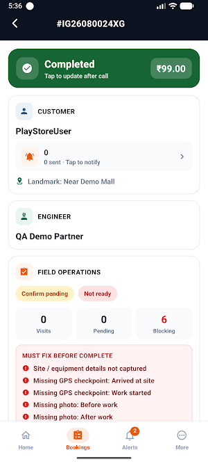 Go Ac Admin Screenshot 2