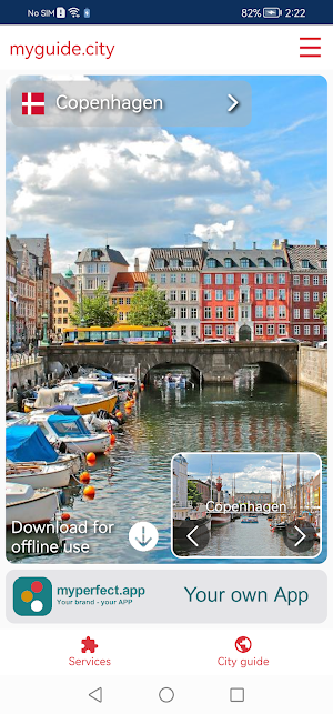 Copenhagen City Guide Screenshot 0