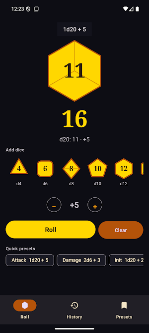 DiceForge Screenshot 2
