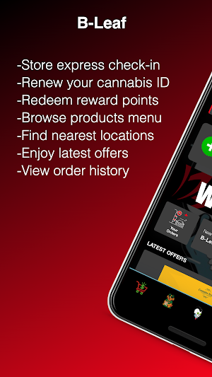 B-Leaf Dispensary Screenshot 0