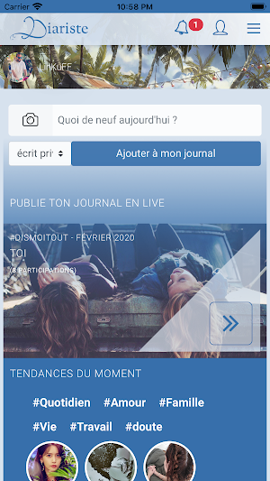 Diariste Screenshot 3