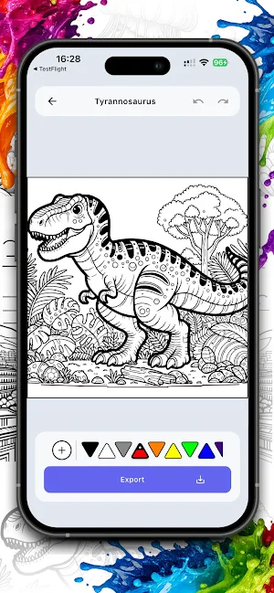 Coloring Book: Paint & Art Screenshot 1