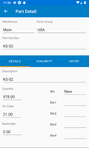 Softbase Mobile Parts Screenshot 2