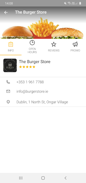 Burger Store Screenshot 2