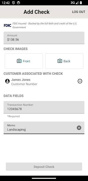 Legacy Bank and Trust mRDC Screenshot 2