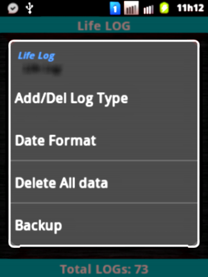 Life Log Screenshot 3