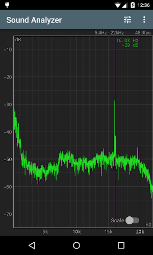 Sound Analyzer Screenshot 2
