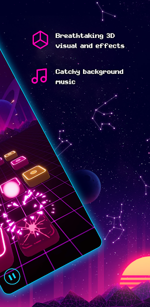 Bally Jump: 3D ball hop tiles Screenshot 2